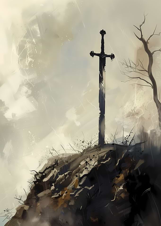 Lonely Knight Sword Scenic