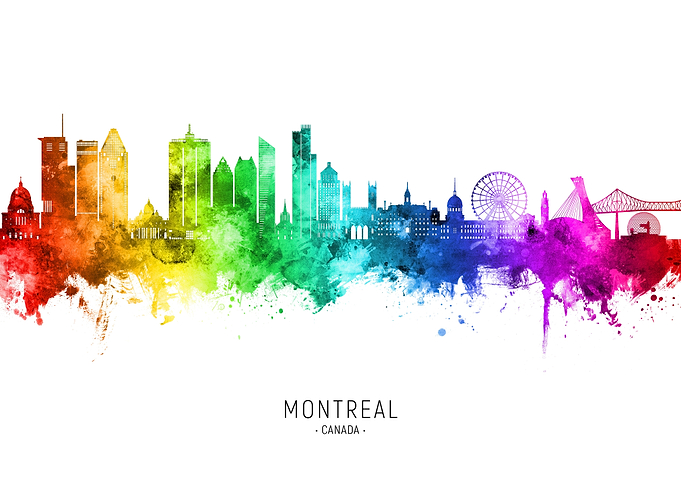 Montreal Skyline Canada