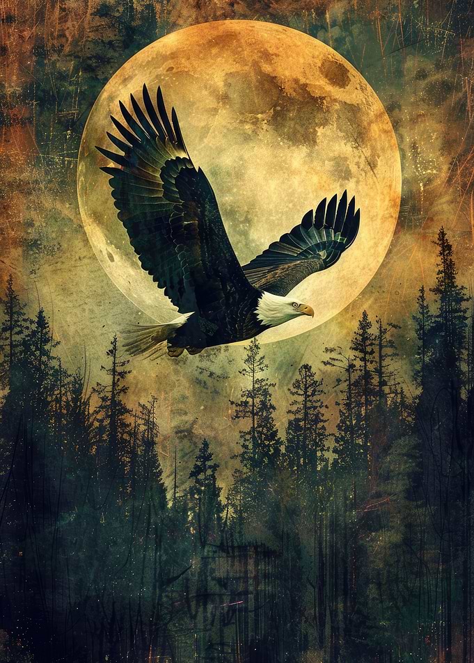 Moonlit Flight