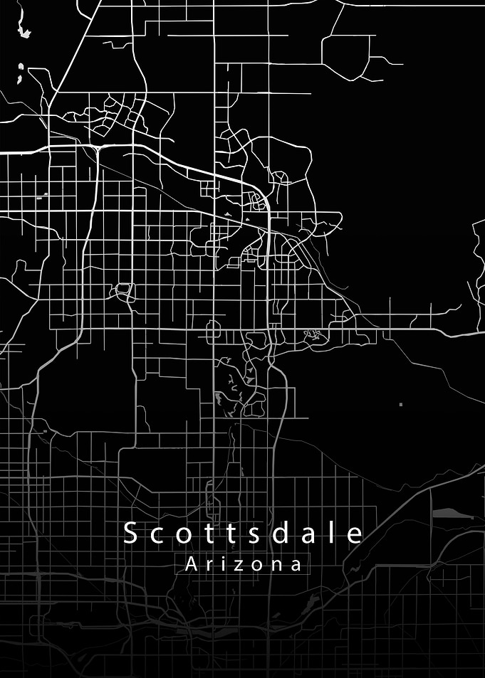 Scottsdale Arizona Map
