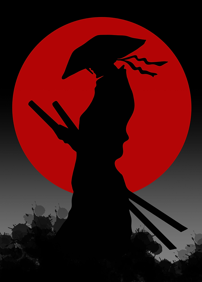 Worrier silhouette