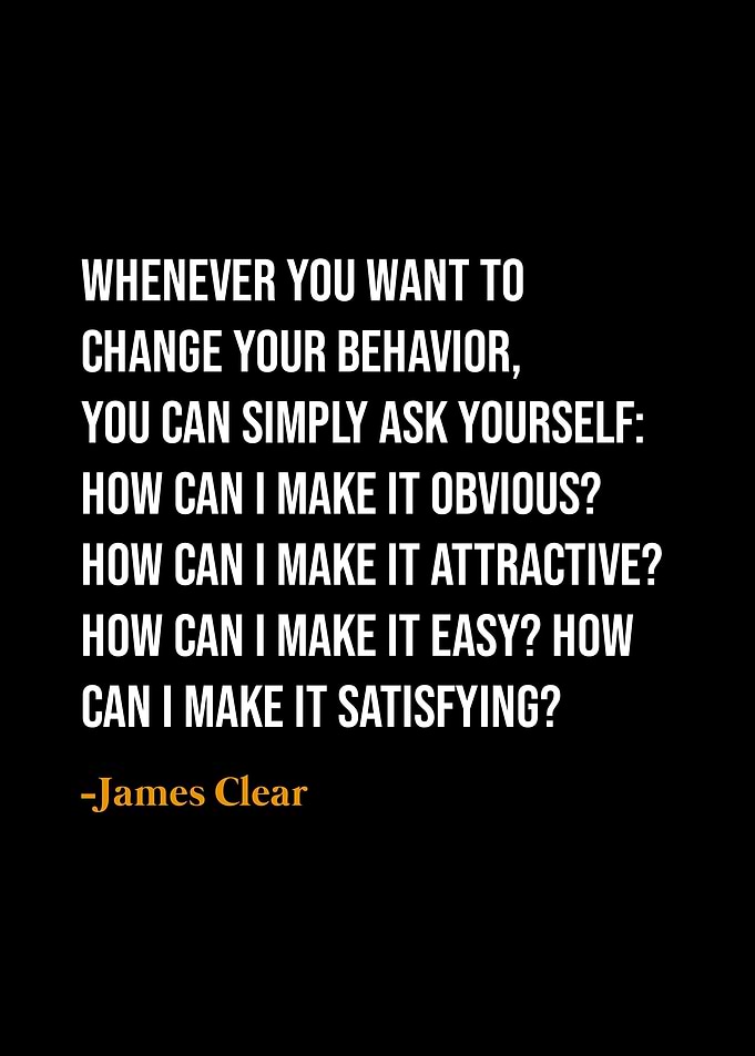 James Clear quotes