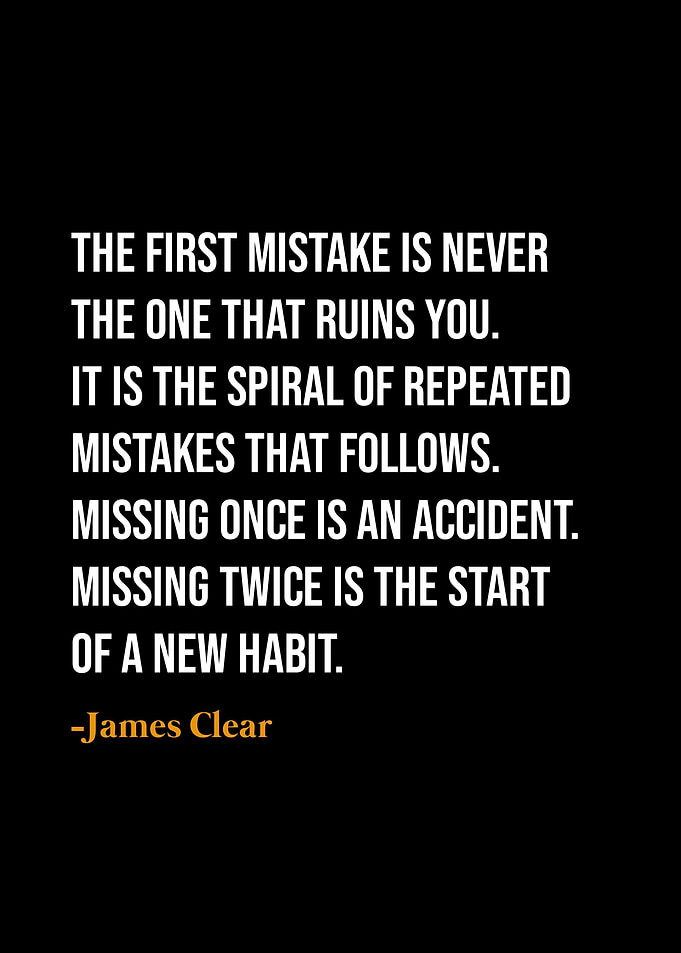 James Clear quotes