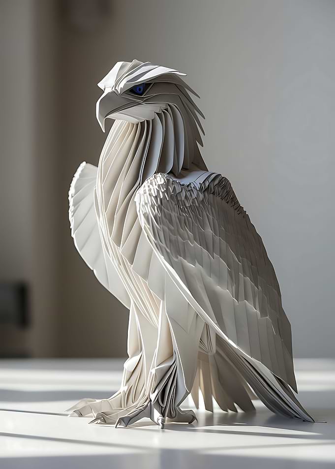 Origami Bald Eagle