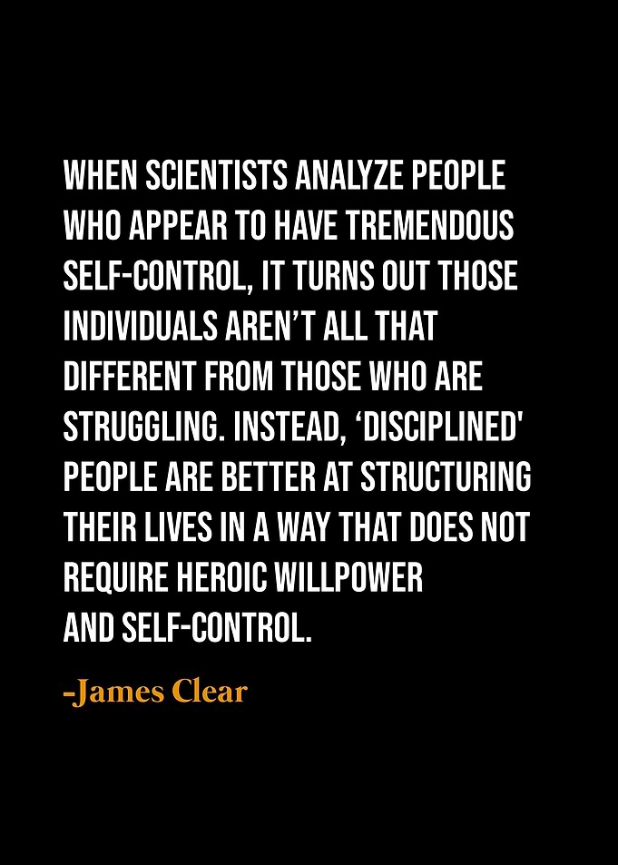 James Clear quotes