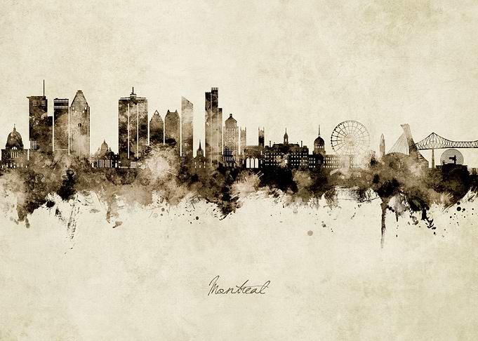 Montreal Skyline Canada