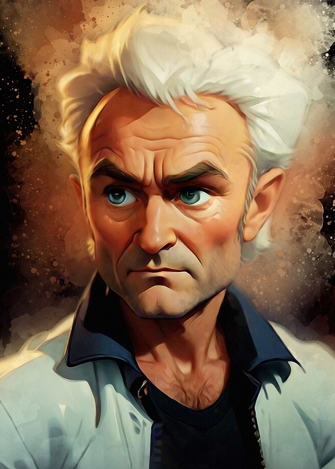 Musician legend cartoon