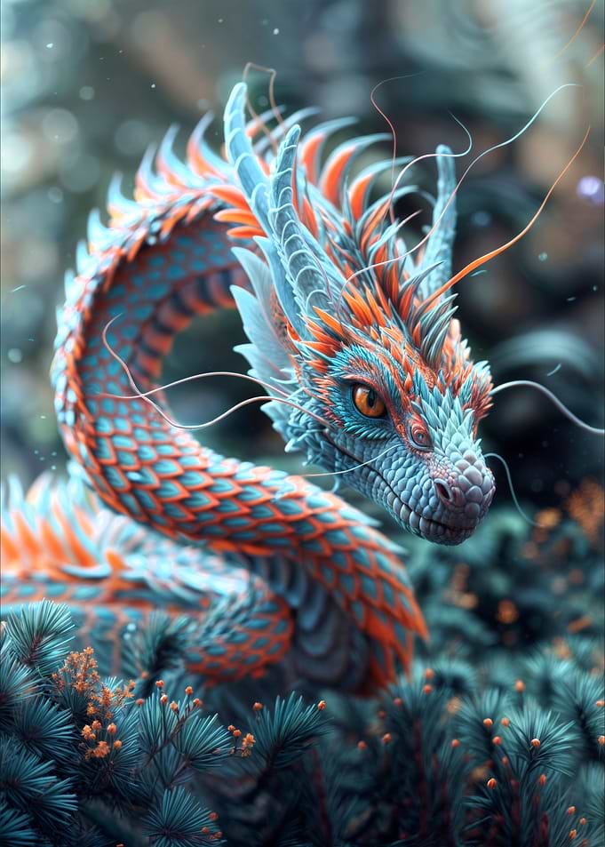 Enchanted Baby Dragon