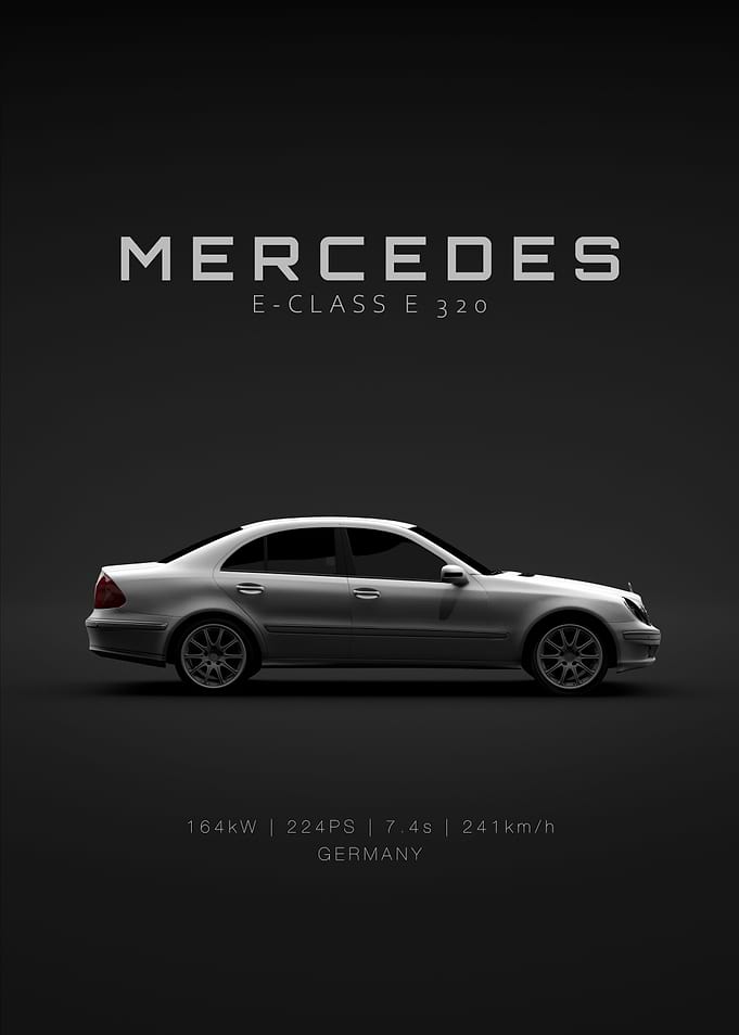 Eclass 2005 w211 White Spe
