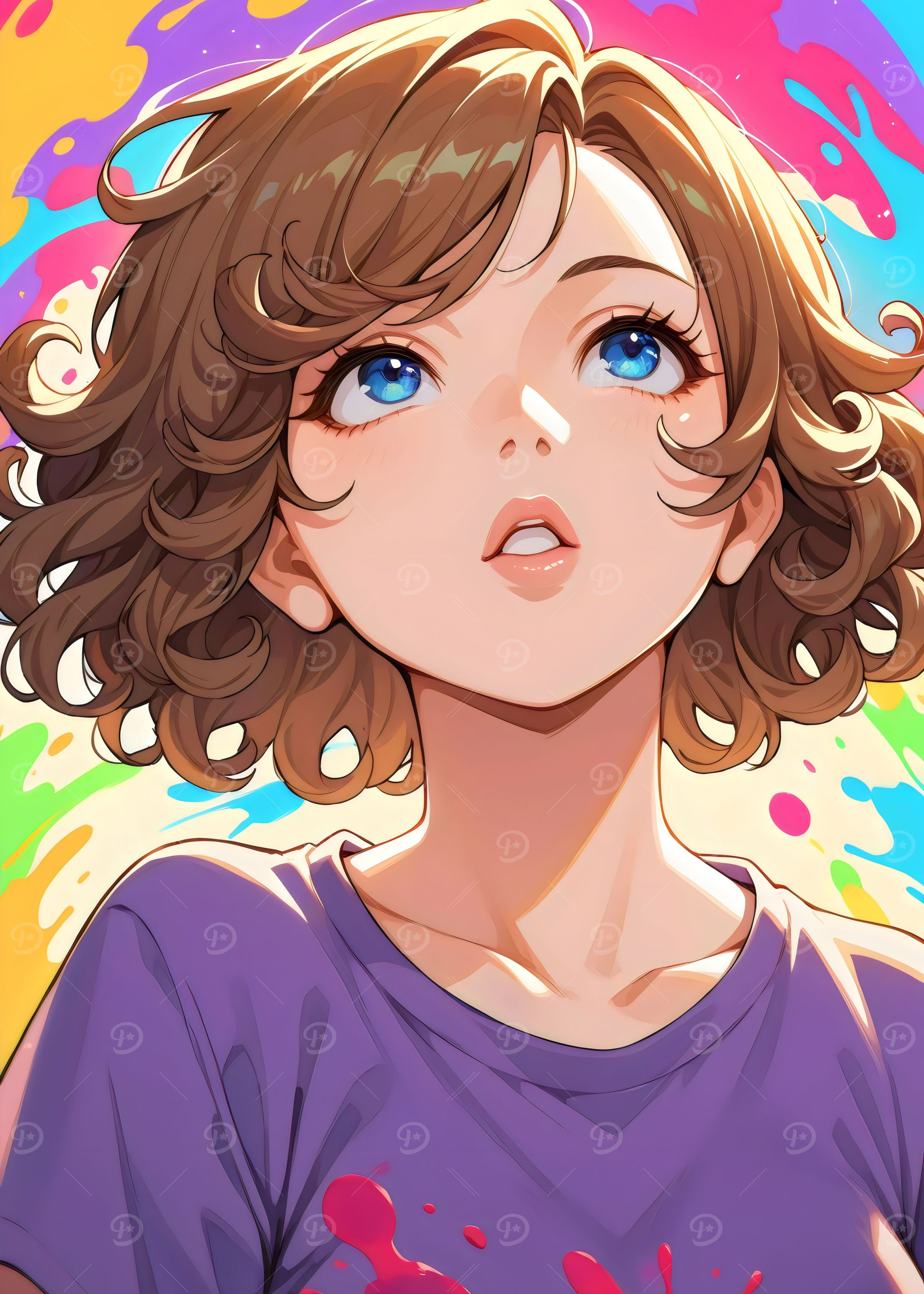 anime of a woman