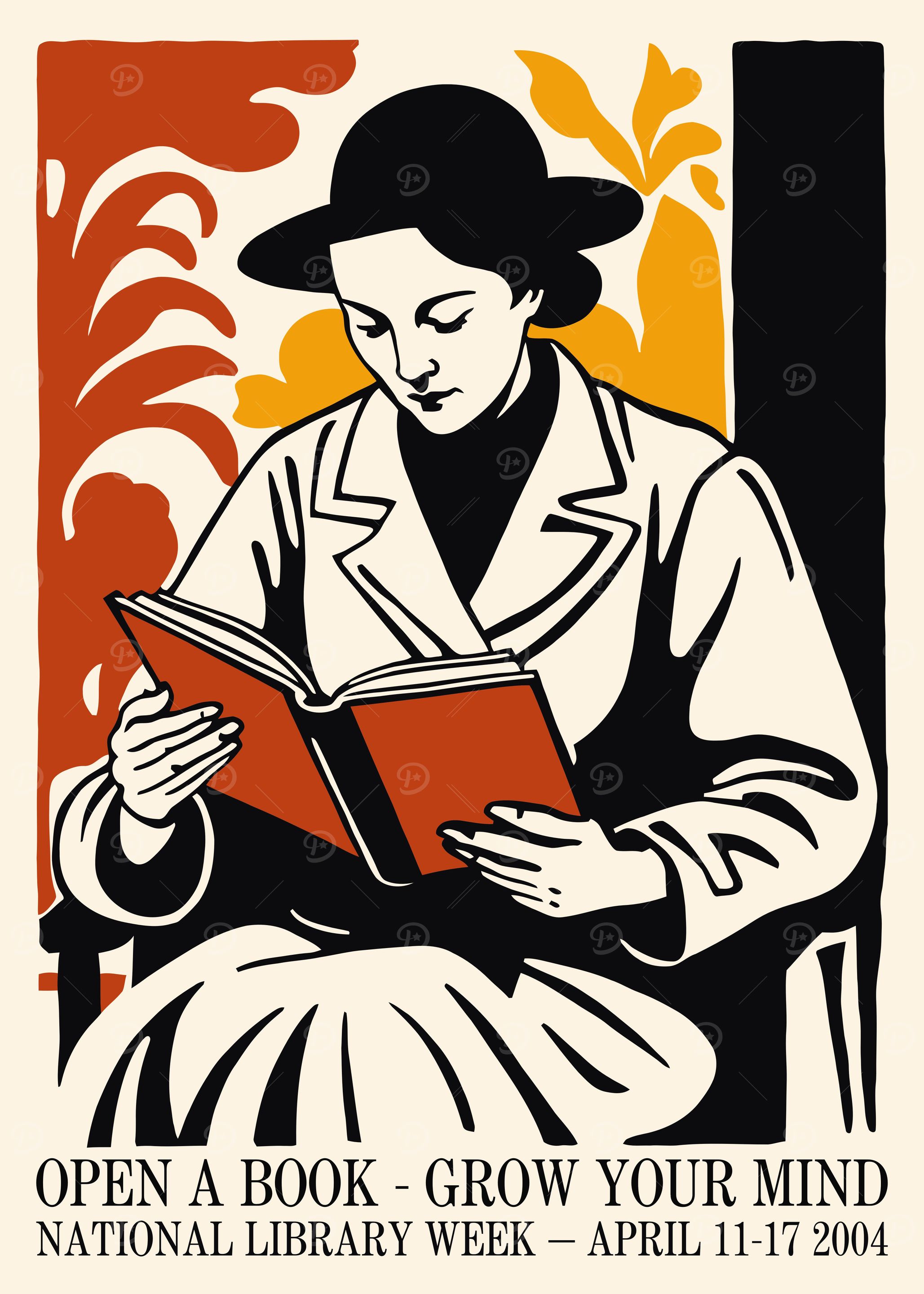 2004 Literary Quote Poster