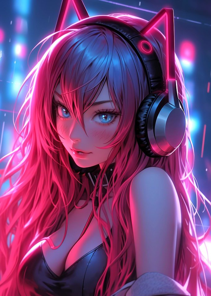 Cyberpunk Angel