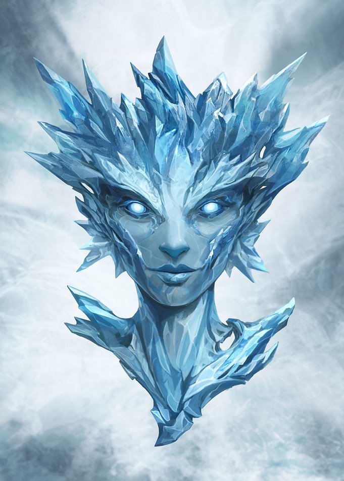 Ice Fairy portrait