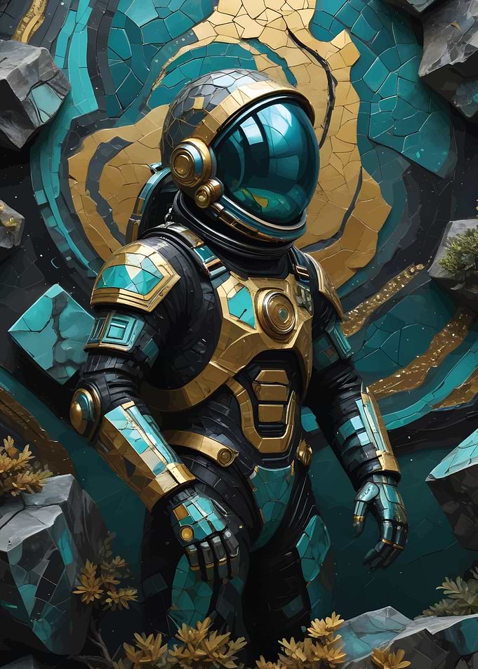 Kintsugi Astronaut