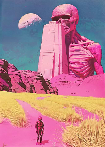 Pink Skull Tower