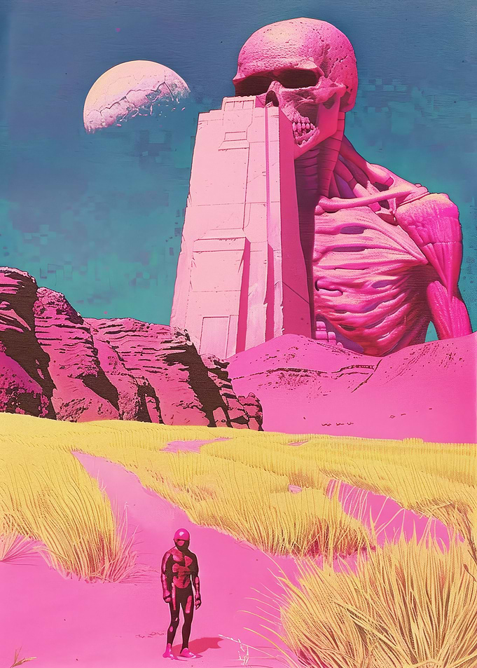 Pink Skull Tower