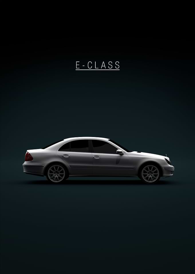 E class 2005 w211 White