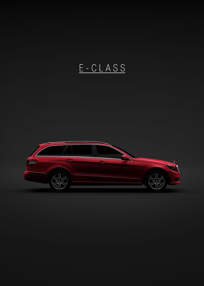 2010 E Class estate Red