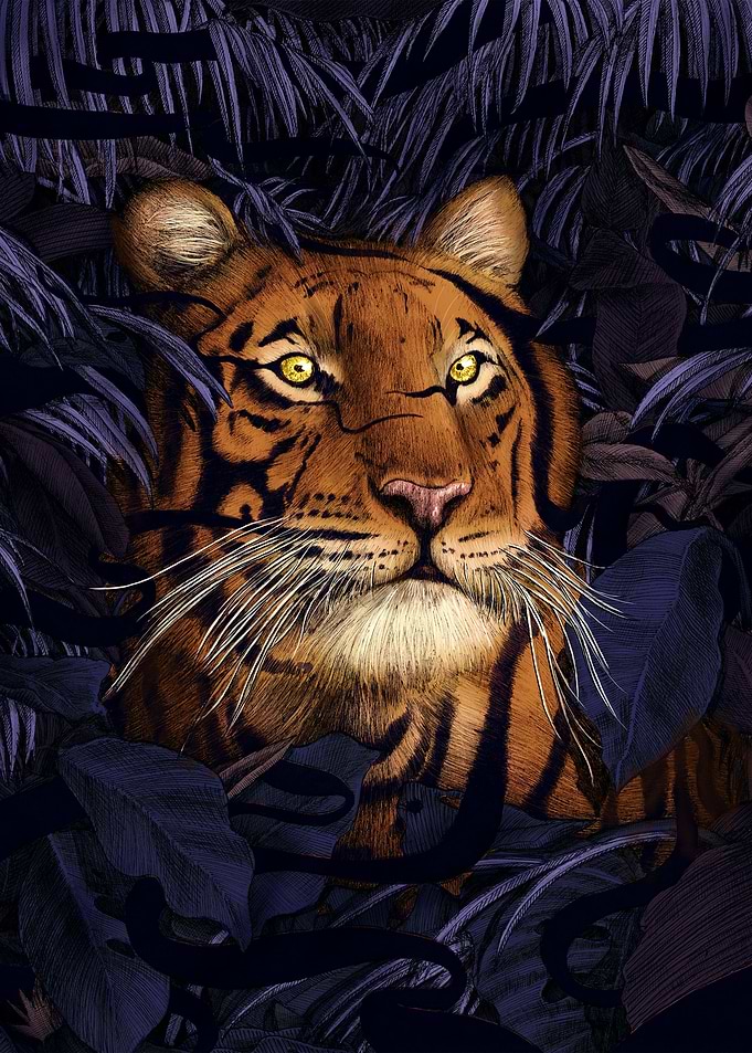 Woven Tiger Stripes