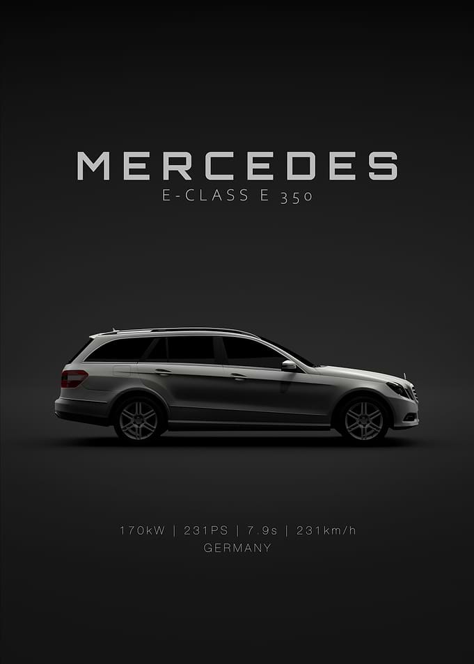 E350 Estate 2010 Grey