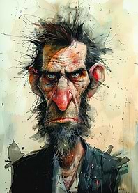 Grumpy Portrait