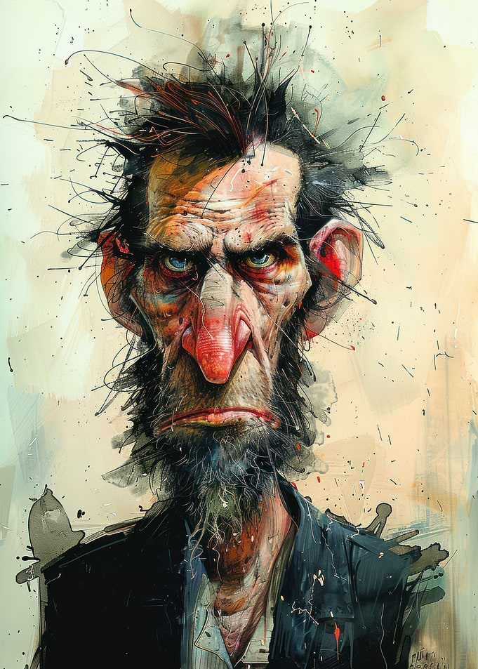 Grumpy Portrait