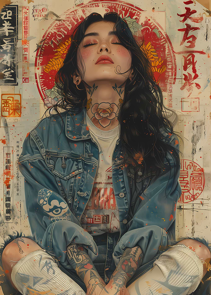 Retro Japanese Beauty