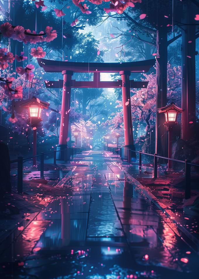 sakura Torii Gate