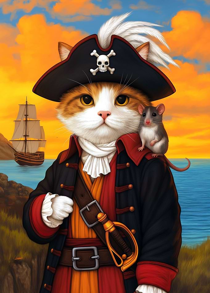 Kitten Pirate