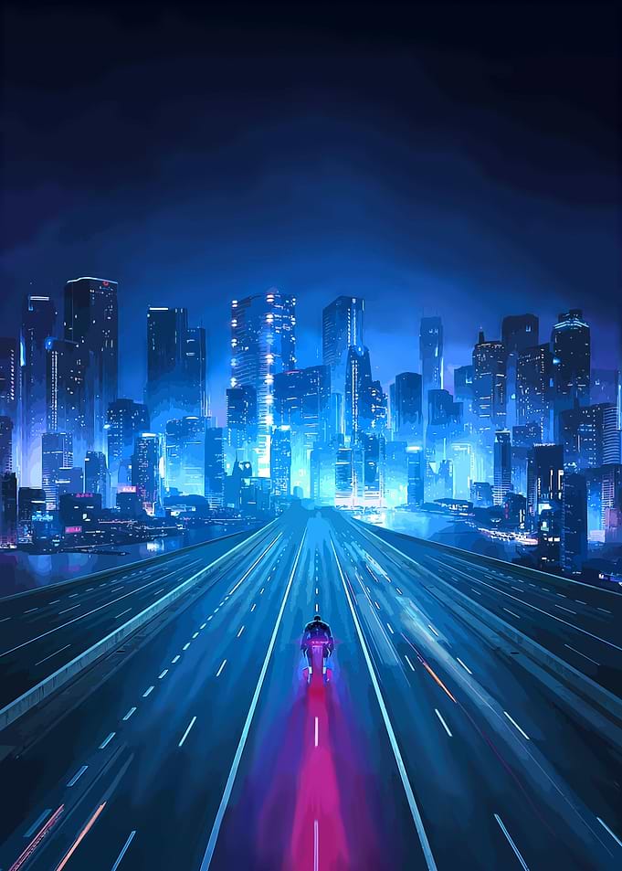 Cityscape Neon