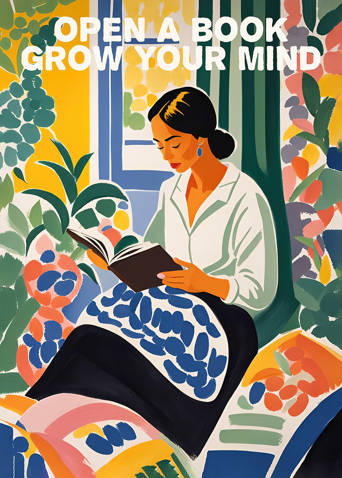 Colorful Literary Poster