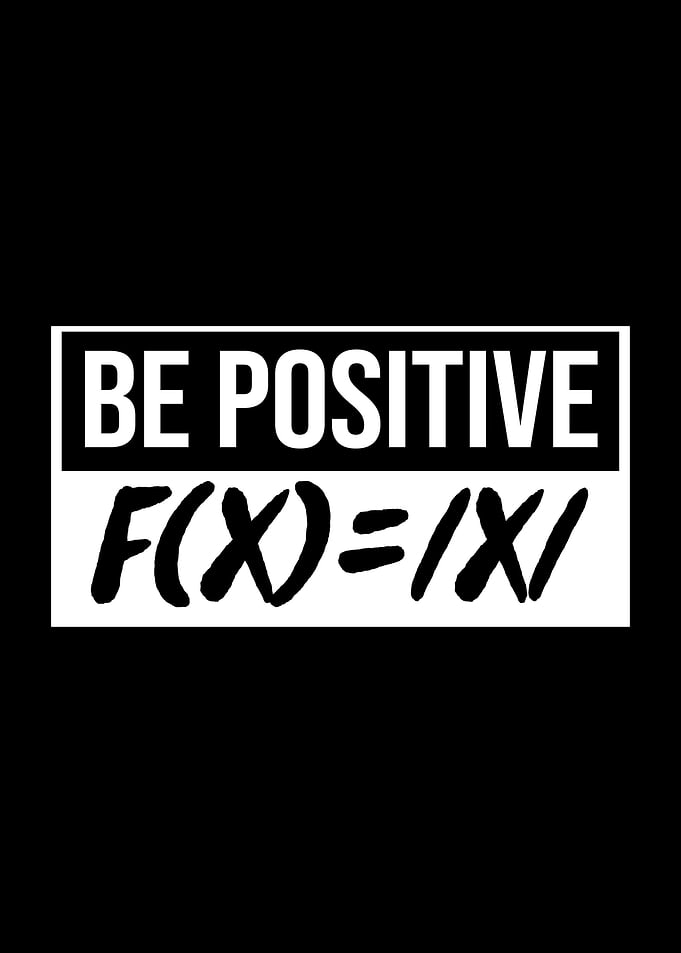 Be Positive Math Formula