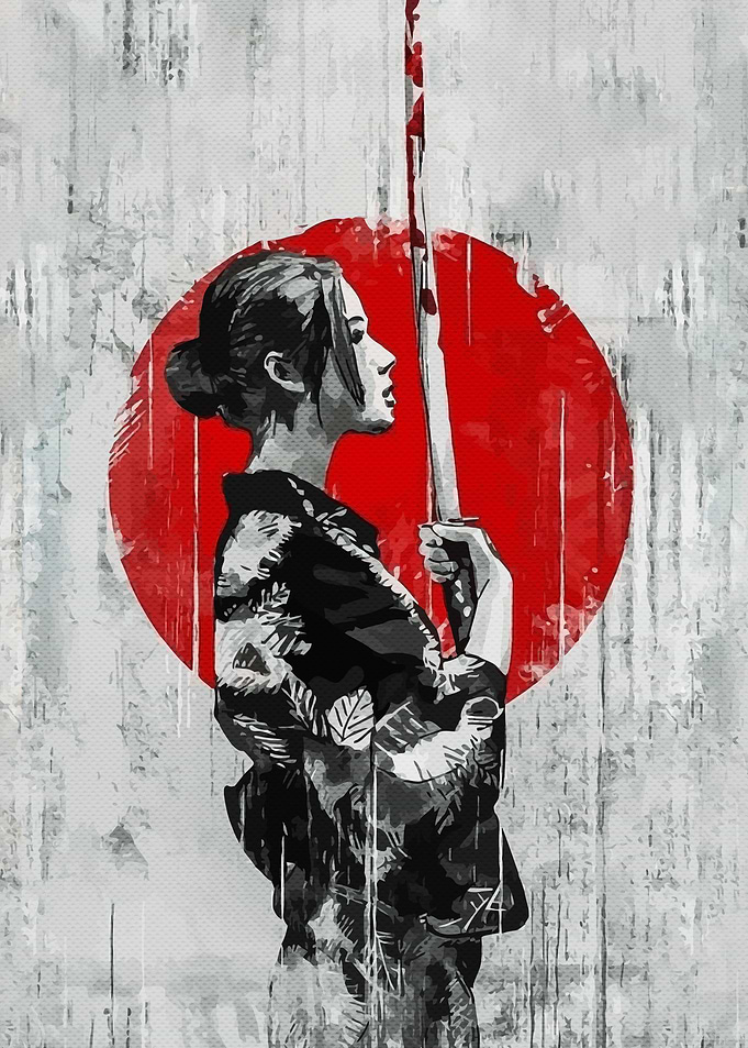 GIRL WITH KATANA