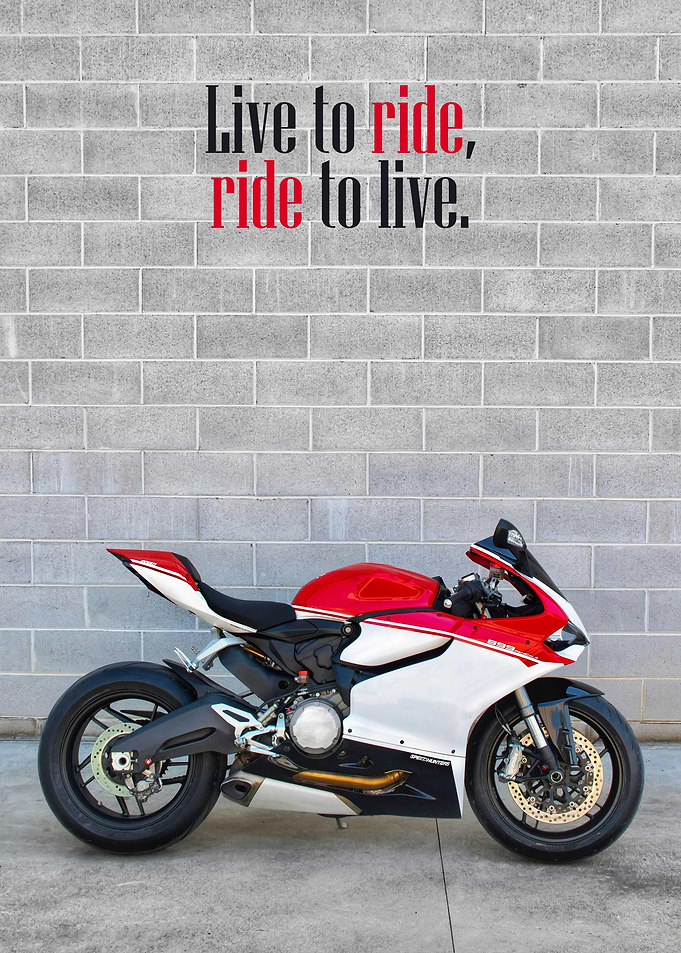 899cc ducati bike