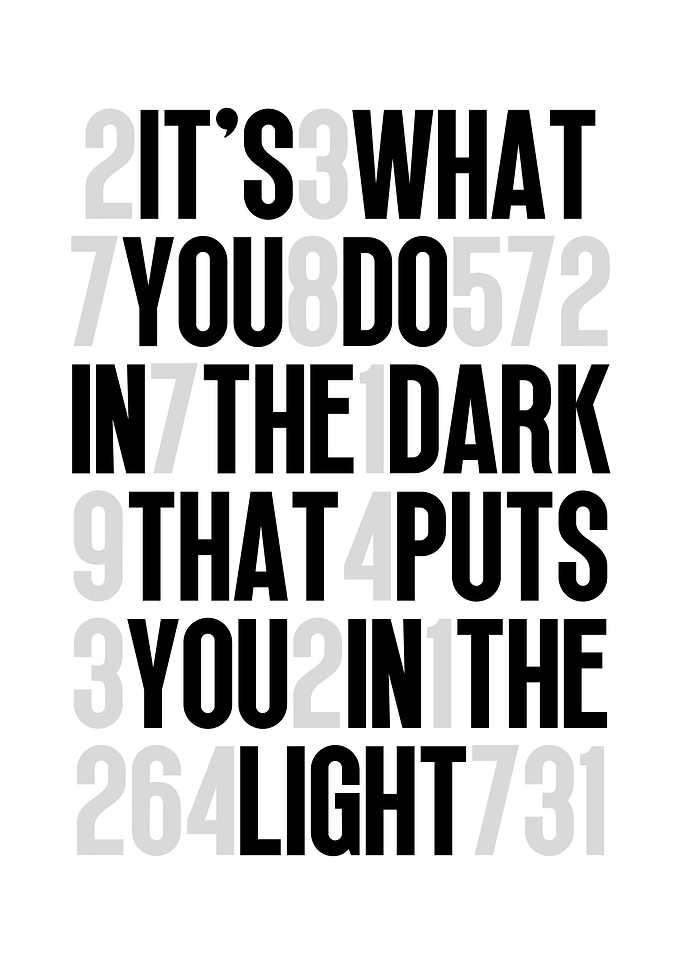 Its What You Do