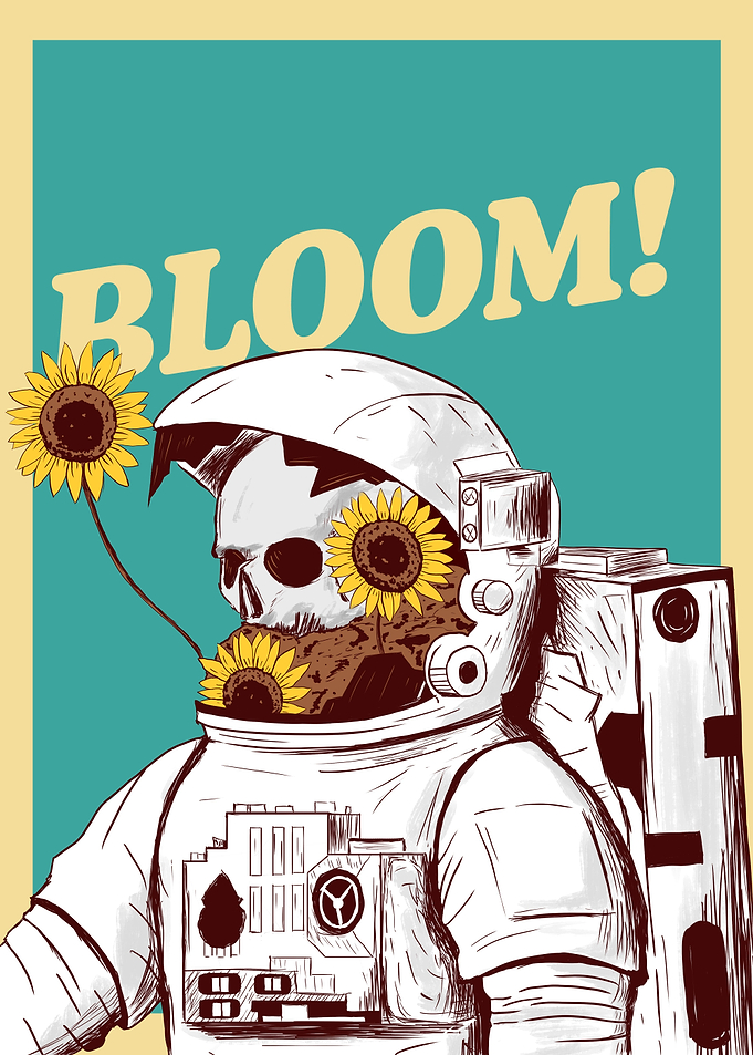 Blooming Astronaut
