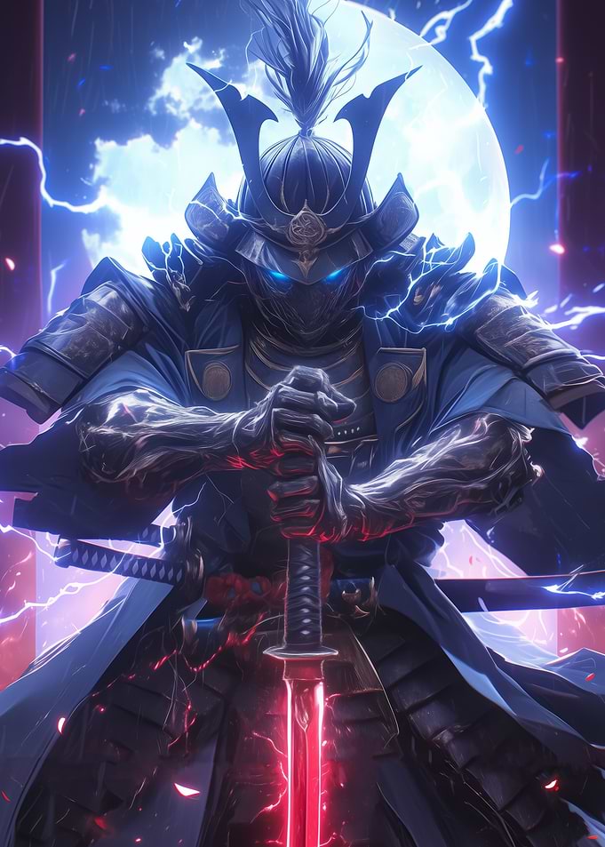 Japanese samurai anime