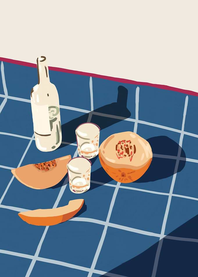 Melon Vodka Shots