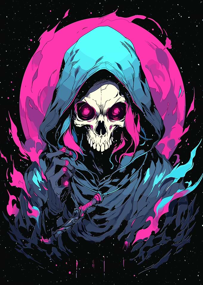 Grim Reaper Neo Skull