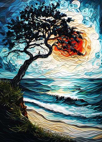 Twisted Tree Mosaic