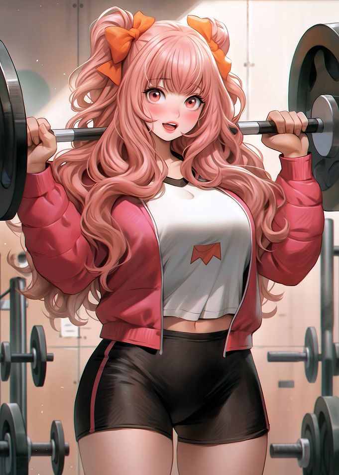 Anime Fitness Girl