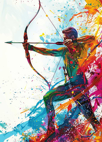 Colorful Archer