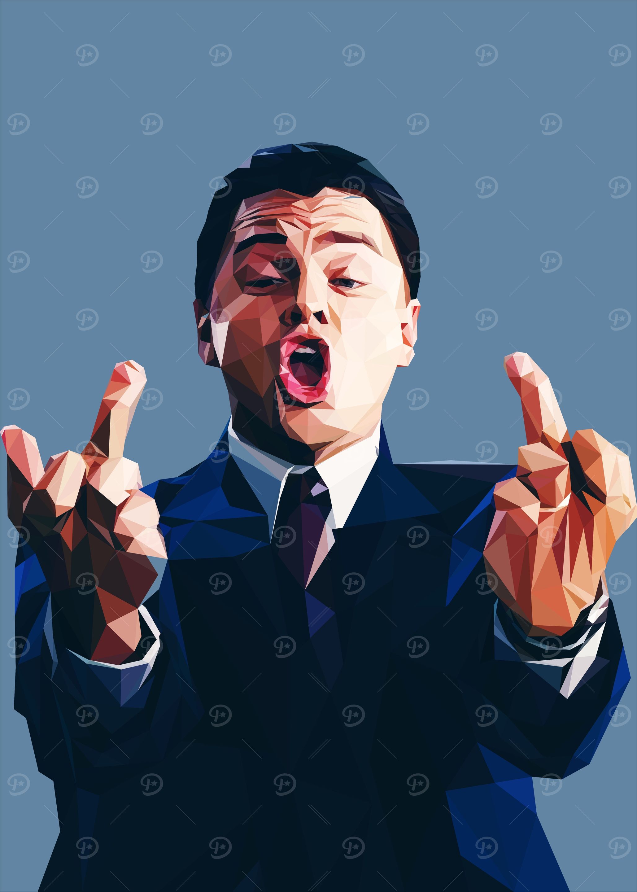 leo fuck hand meme
