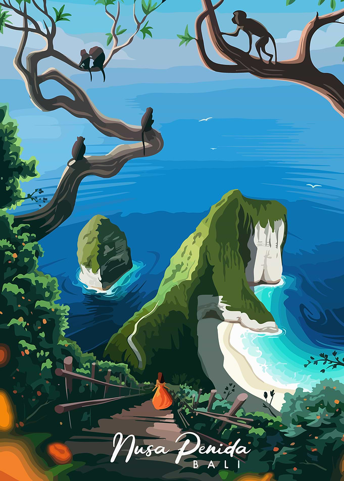 Travel to nusa penida