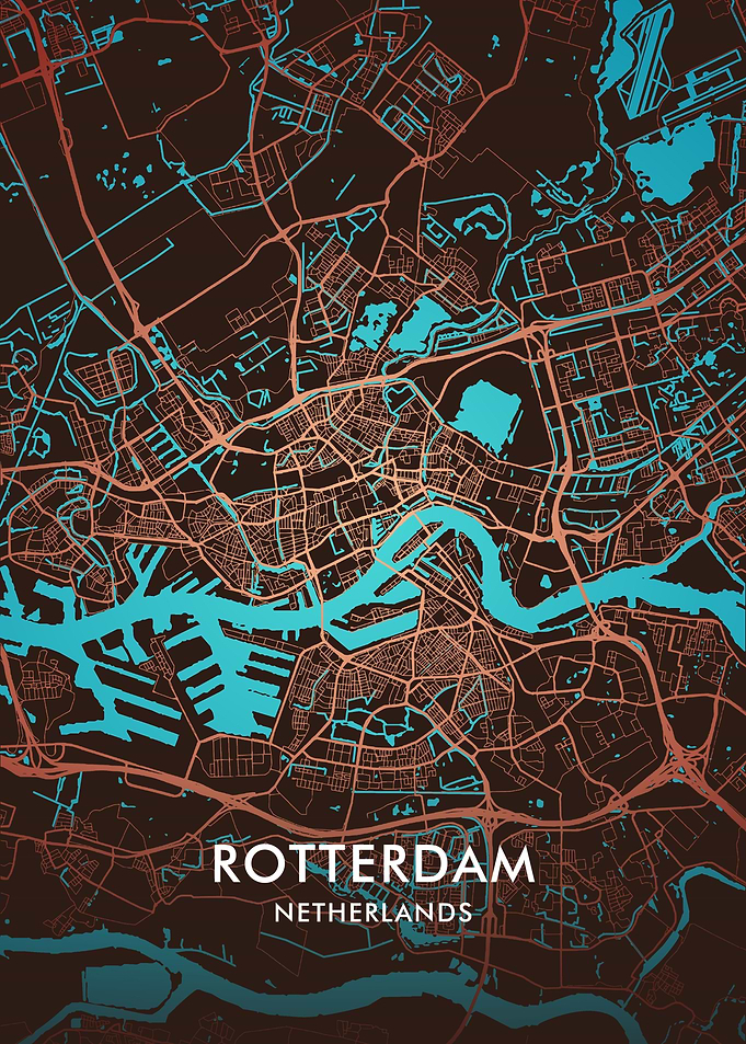 Rotterdam City Map