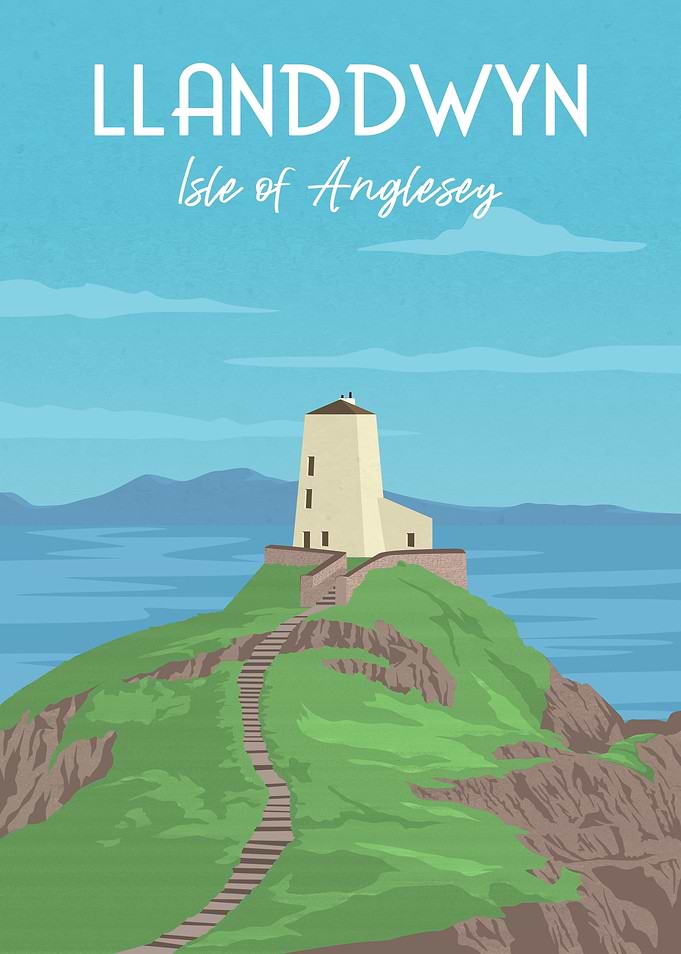 Ynys Llanddwyn wales