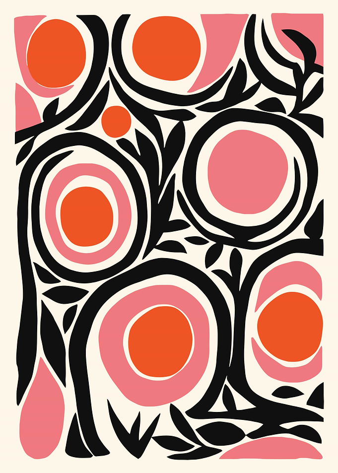 Colorful Abstract Pop Art