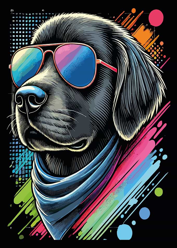Lustige Hund Kleidung