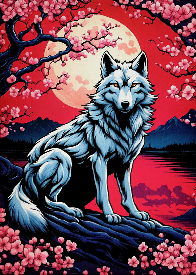 Sakura Kitsune Fox