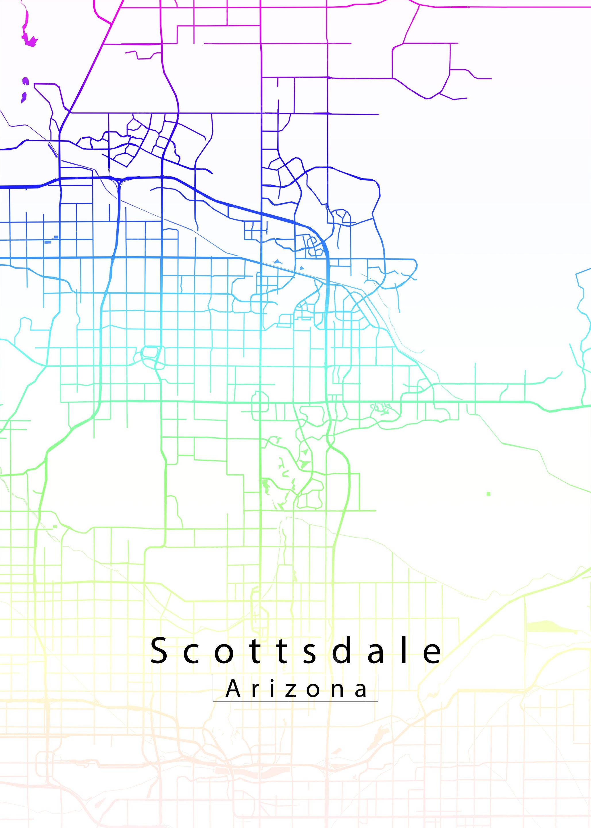 Scottsdale Arizona Map